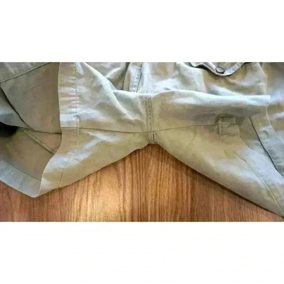 VINTAGE 1946 Snappers Elastic Waist Men's 5.5 Inch Stretch Shorts In Sage, Size - Picture 12 of 13